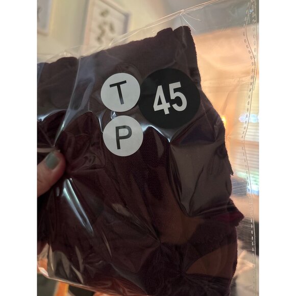 Intimately Free People Burgundy  Blouse Deep V-Neck & Ladder Detail Lightweight - Picture 5 of 9